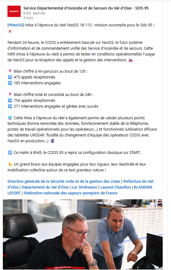 Image au survol SDIS95