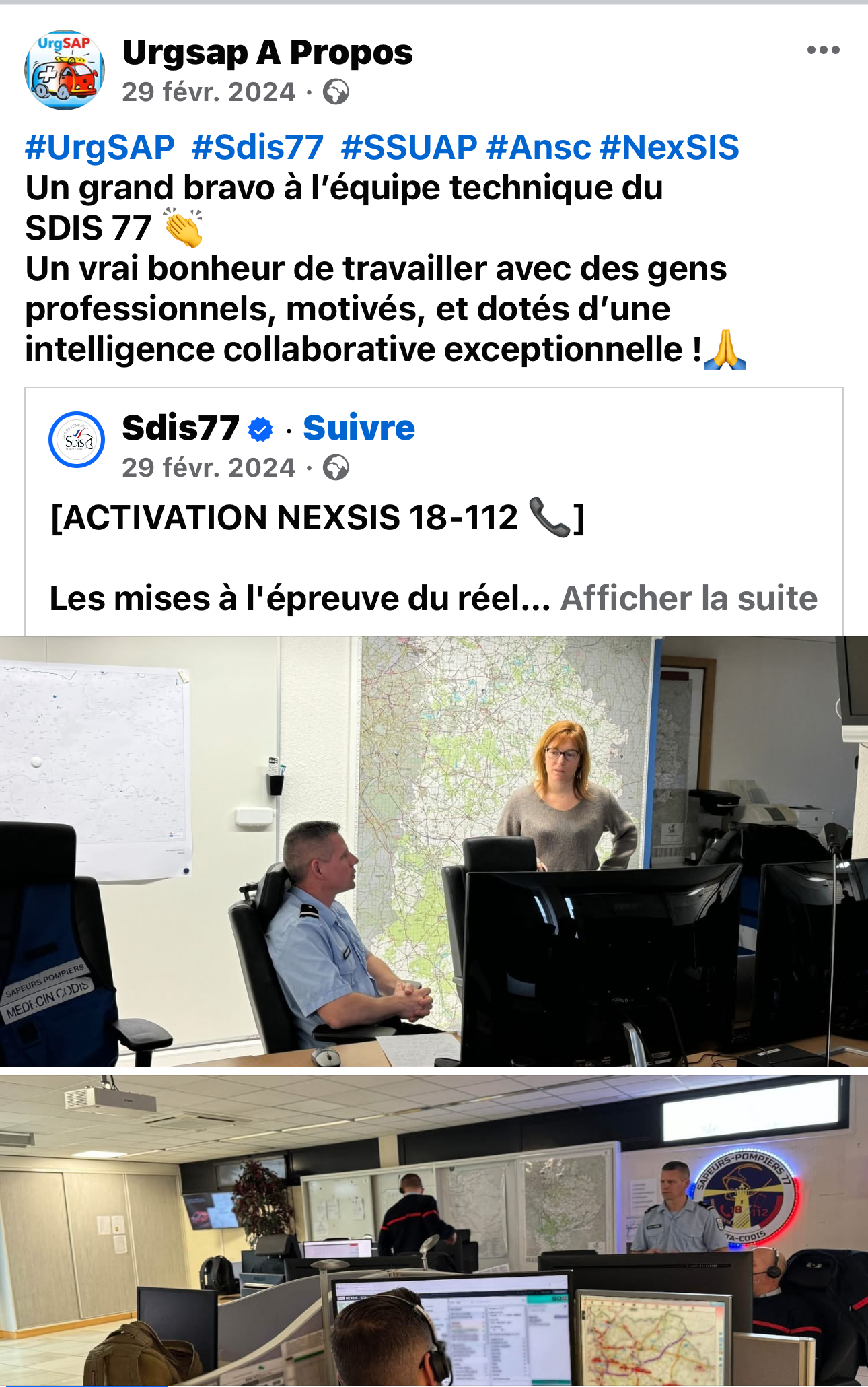 Image au survol SDIS77